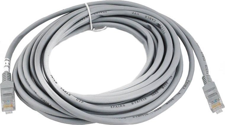 Iso Trade Kabel sieciowy LAN uniwersalny szary 5 m