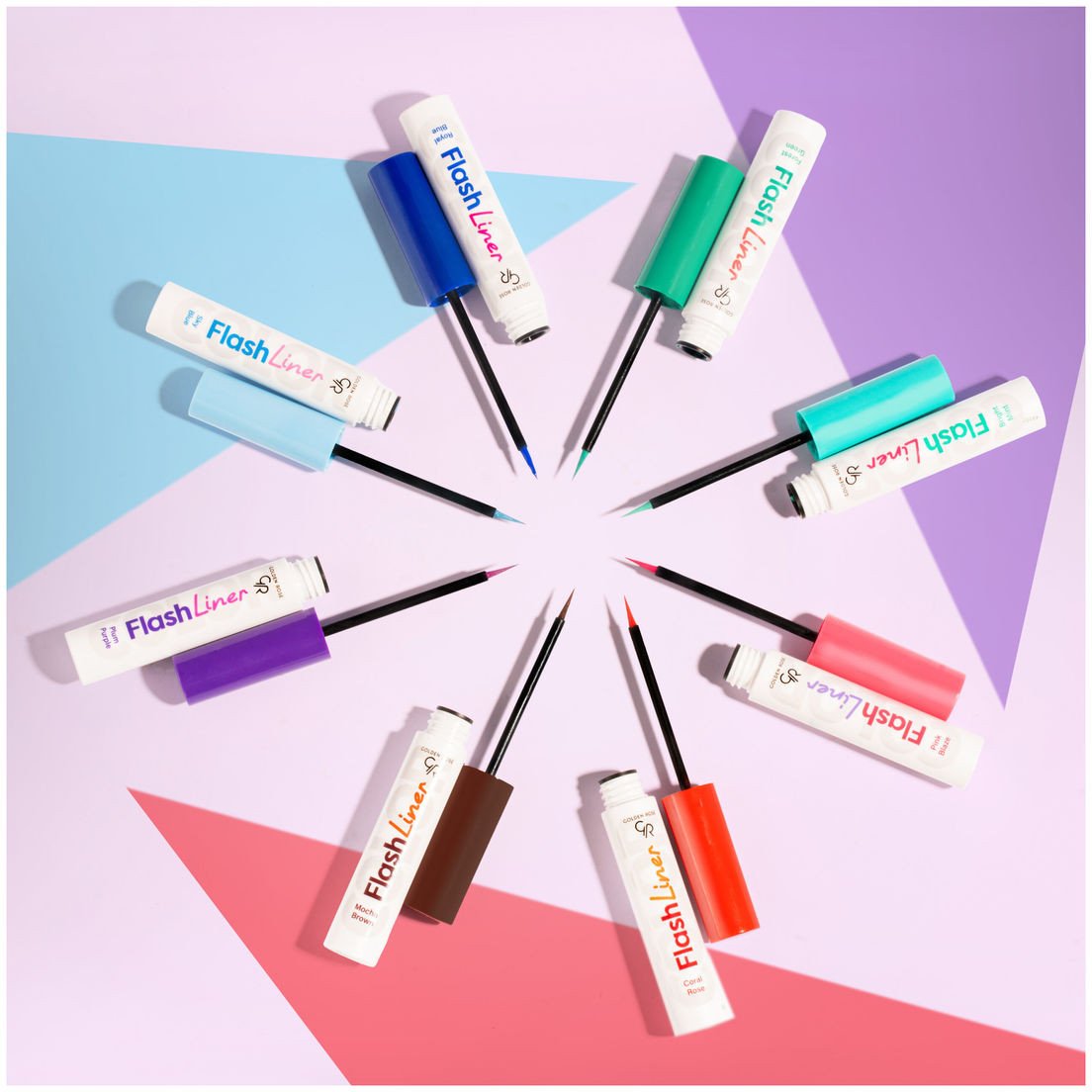 Golden Rose Flash Liner Kolorowy liner do oczu 3.5ml Deep Plum (109)