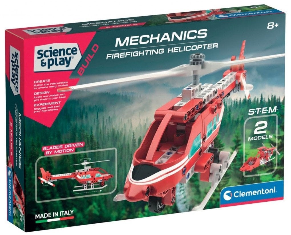 Clementoni CONSTRUCTOR FIREFIGHTING HELICOPTER