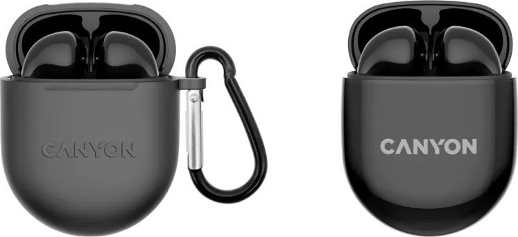 Słuchawki Canyon TWS-6 czarne (CNS-TWS6B)