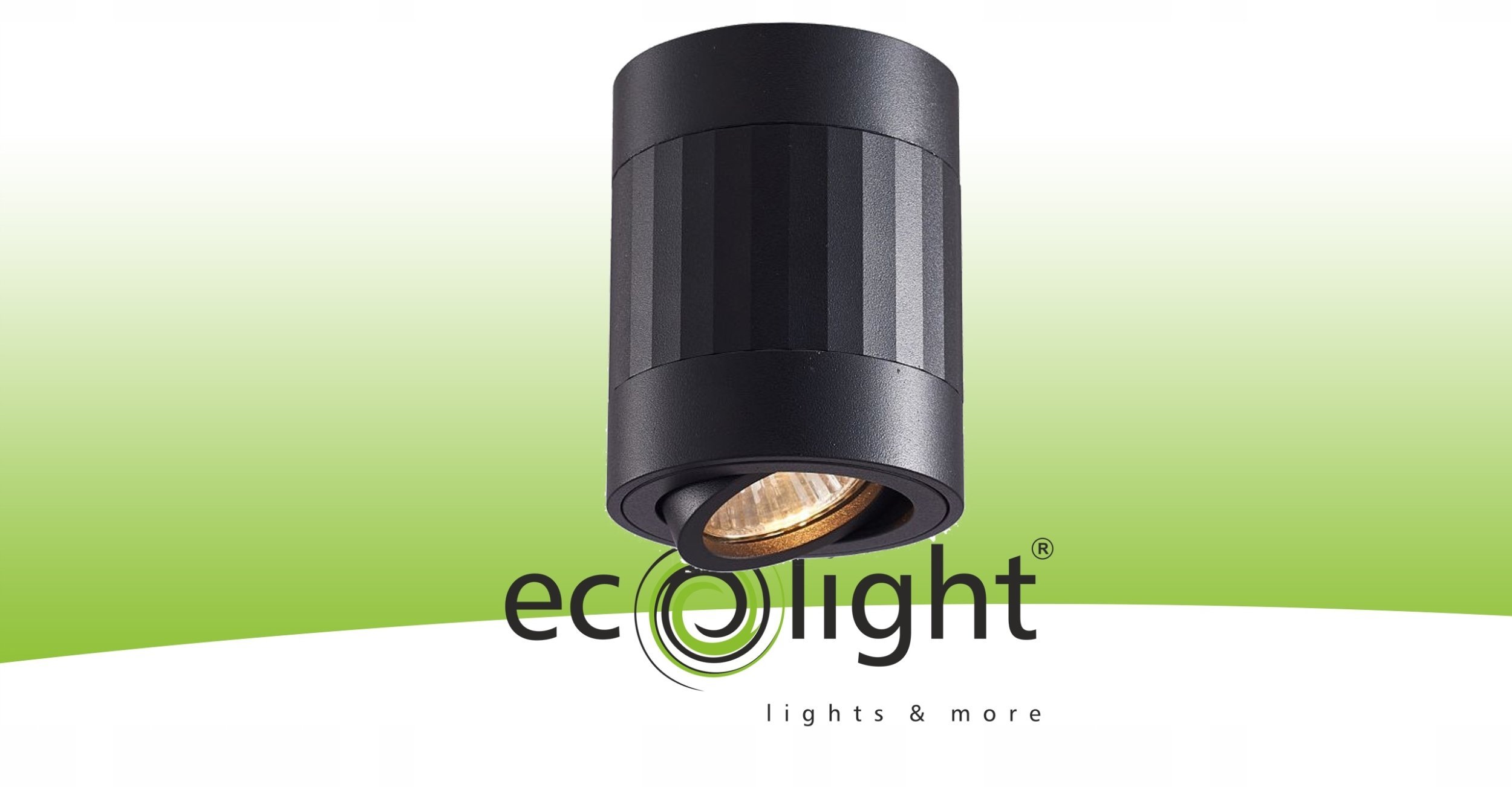 Oprawa Halogenowa GU10 Natynkowa Czarna Pojedyncza OHN-5C