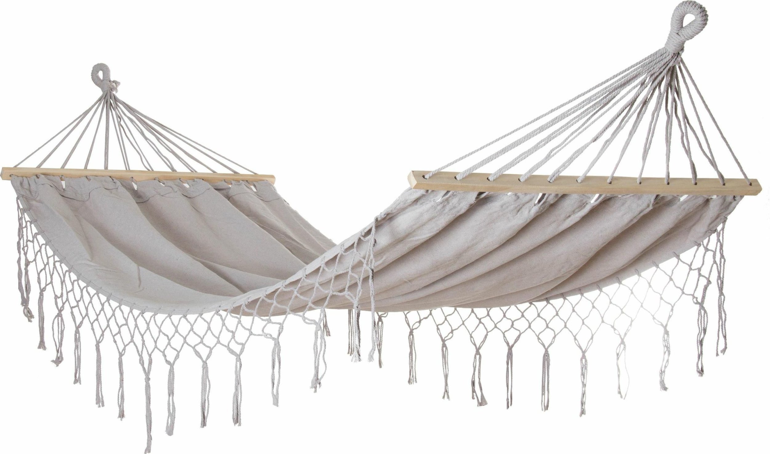 kontrast Hamak ogrodowy klasyczny BOHO Milos2 200x100 cm szary