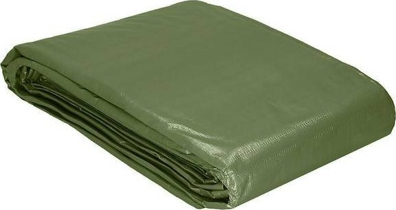Plandeka Springos Plandeka 6x8m 120g/m2 gruba płachta ochronna zielona UNIWERSALNY