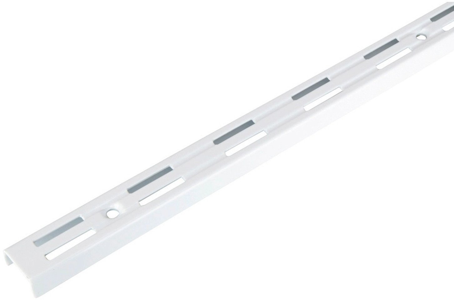 UPRIGHT WALL DOUBLE SLOT 495 MM WHITE