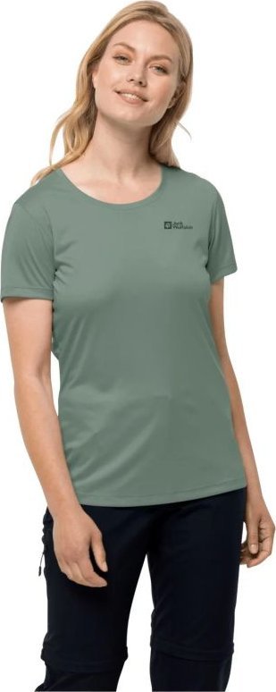 Jack Wolfskin Jack Wolfskin Tech Tee W 1807122-4151 Zielone XS