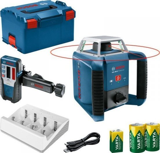Bosch LASER ROTACYJNY GRL400H + LR1 LBOXX