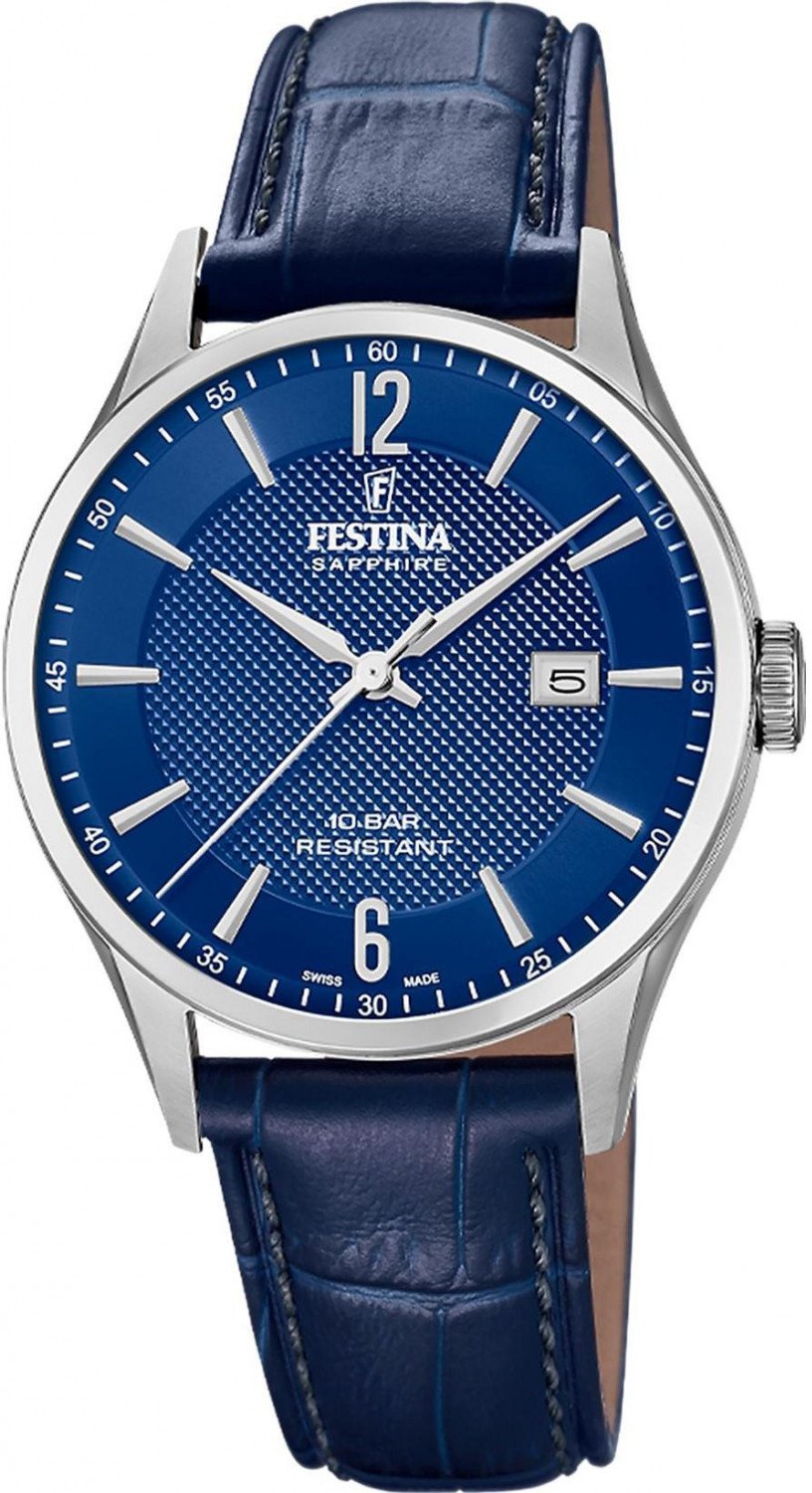 Zegarek męski Festina F20007-6 niebieski