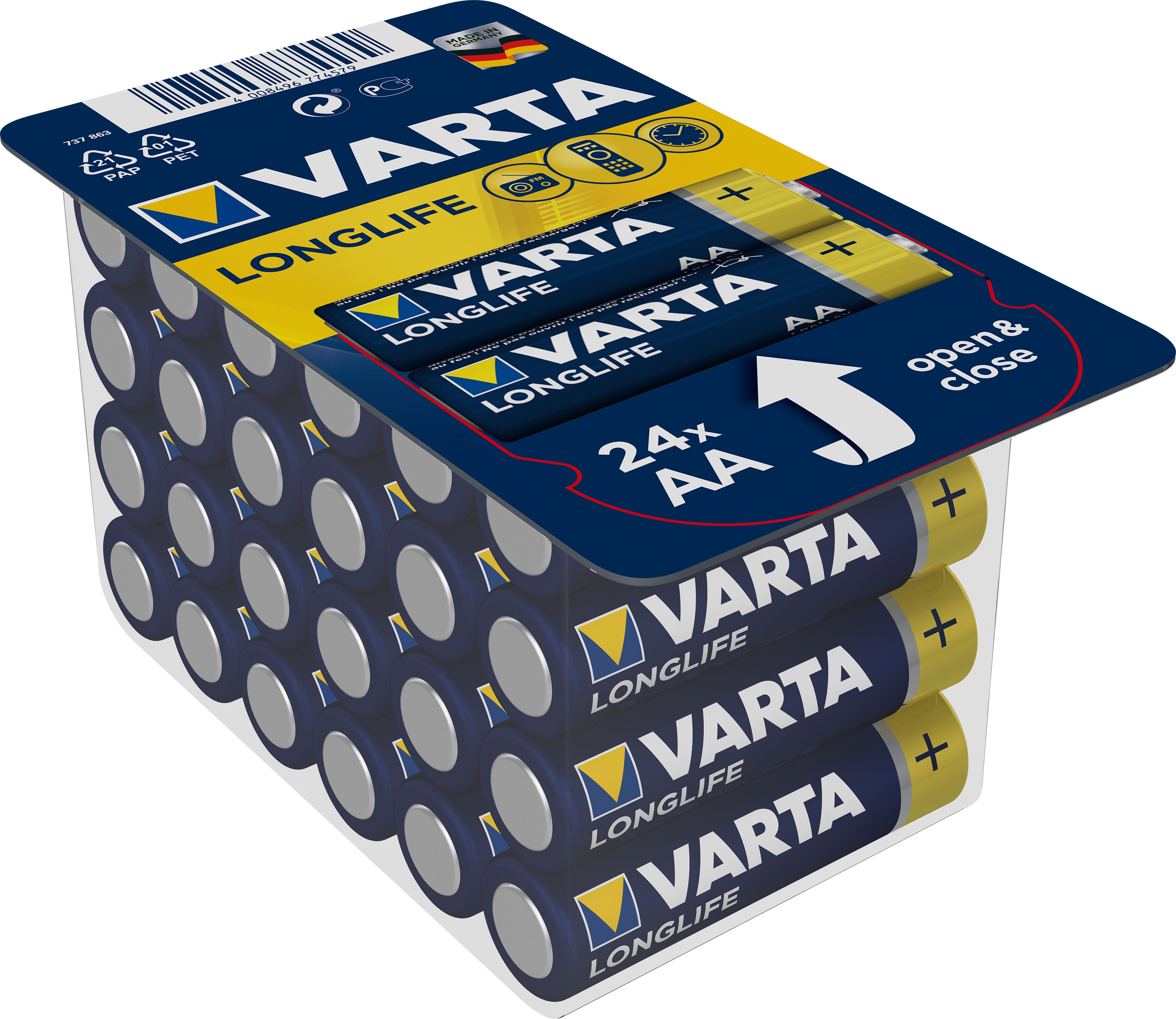Varta Bateria LongLife AA / R6 24 szt.