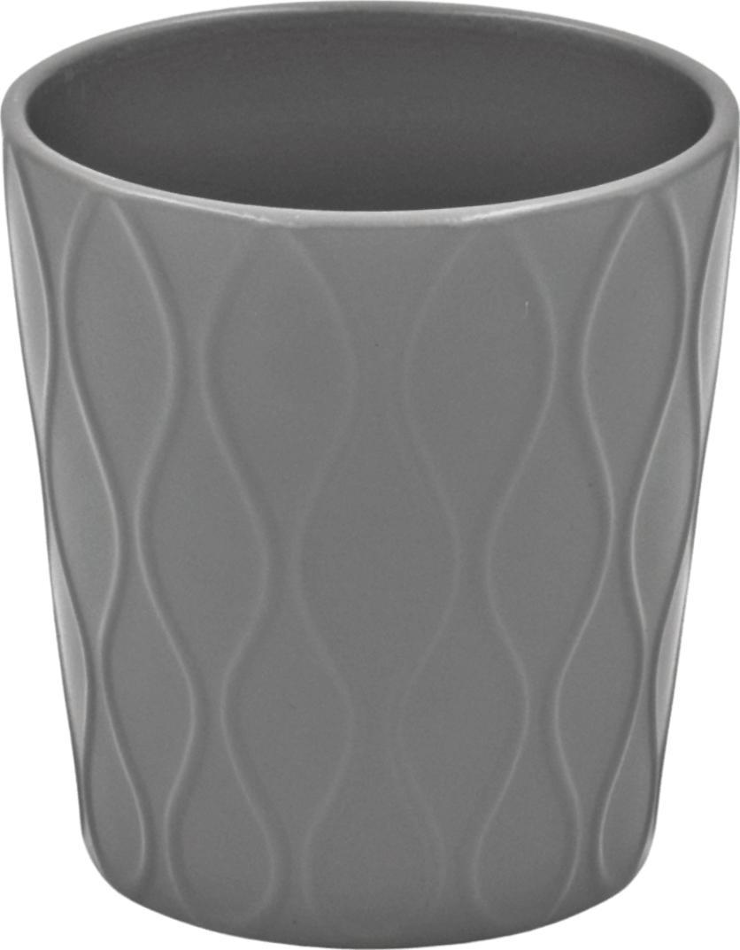 Tajemniczy ogród Osłonka ceramiczna ROTI jasny szary, 13,5 cm