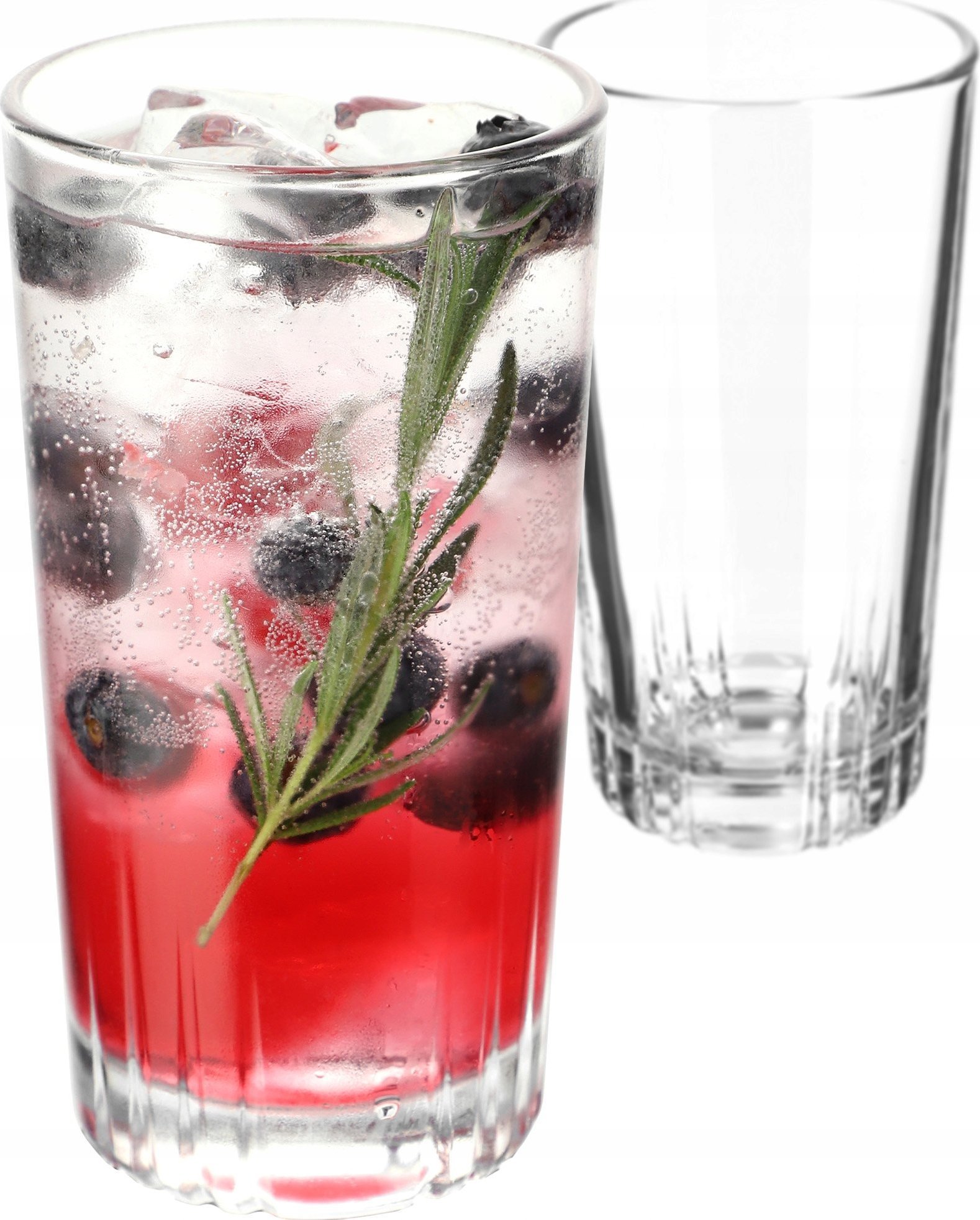 Kadax Szklanka Do Drinków 340ml Napojów Wody Soku Wysoka