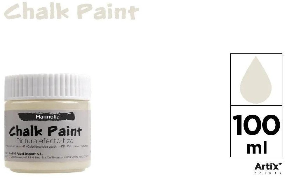 Farba kredowa 100ml magnolia (6szt)