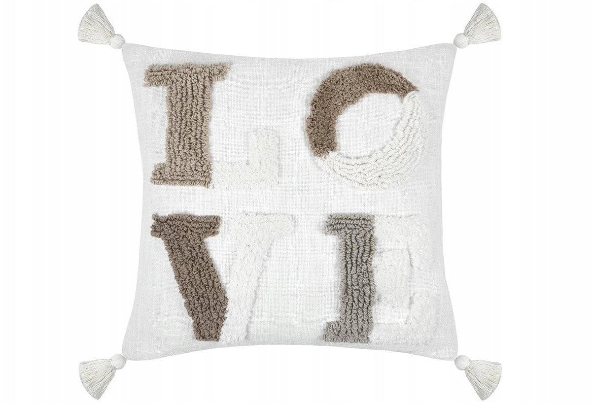 Poduszka dekoracyjna ze ściaganą poszewką, JOANNY, 45 x 45 cm