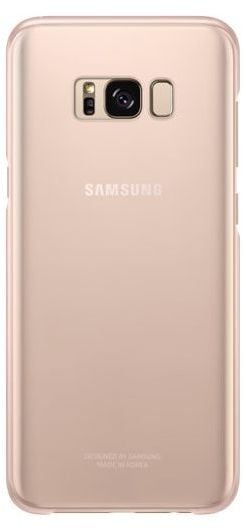 Samsung Galaxy S8 Plus (G955) Clear Cover Różowy (EF-QG955CPEGWW)