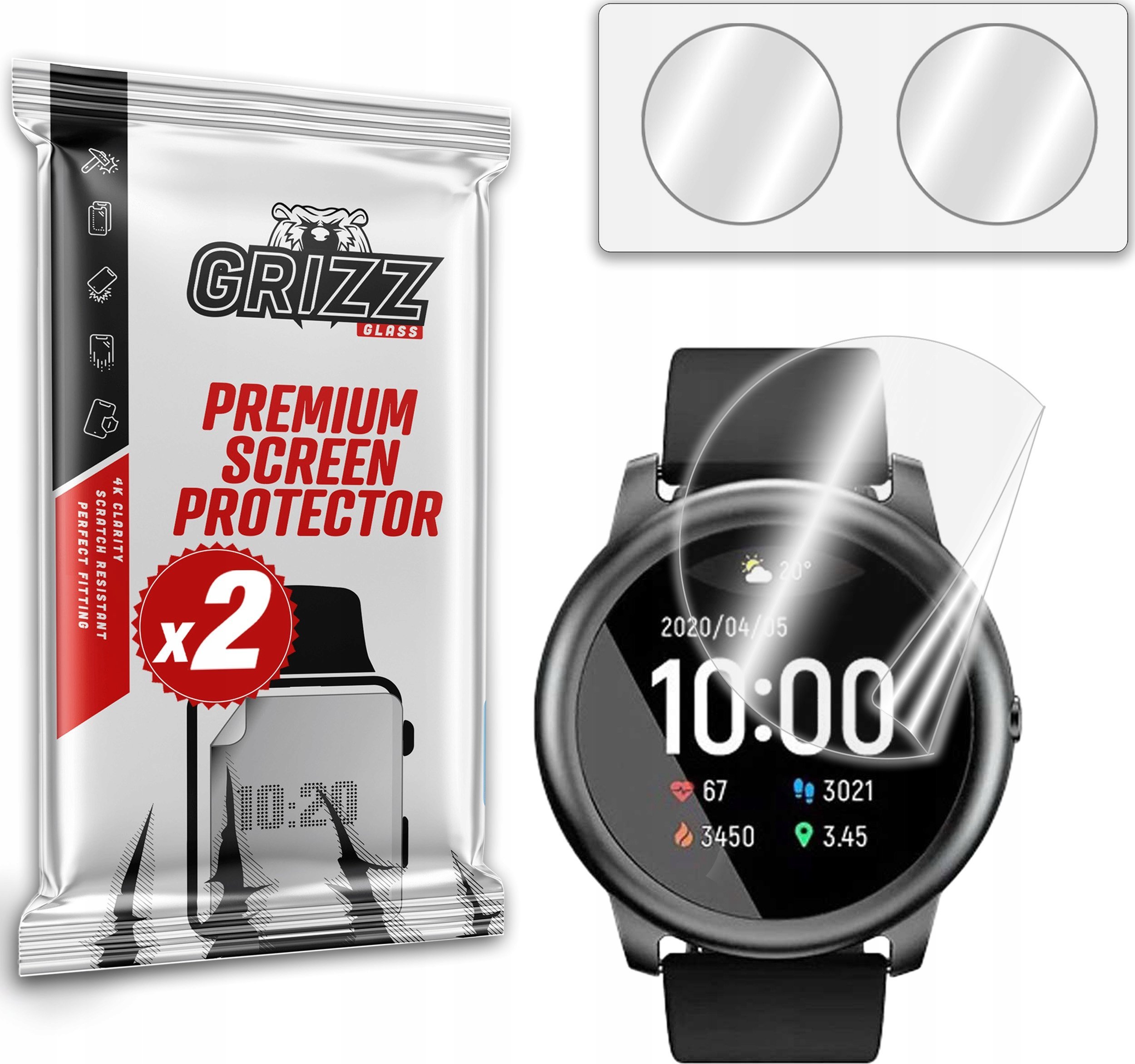 GrizzGlass Folia ceramiczna GrizzGlass CeramicFilm Xiaomi Haylou Solar LS05