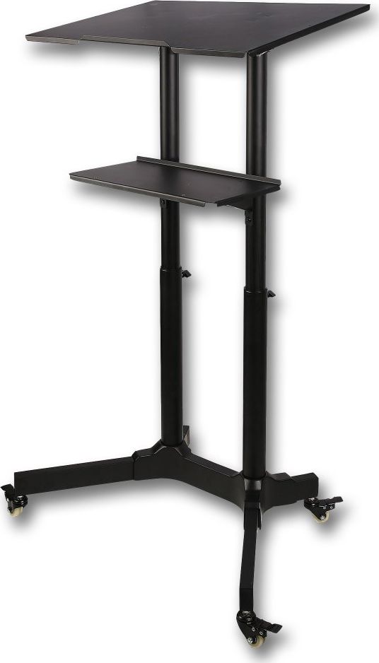 Techly Uniwersalne mobilne biurko stolik prezentacyjny czarny (ICA-TB TPM-1BK)