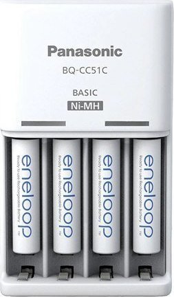 Ładowarka Panasonic Panasonic Eneloop Basic Charger BQ-CC51 incl. 4xAAA K-KJ51MCD04E