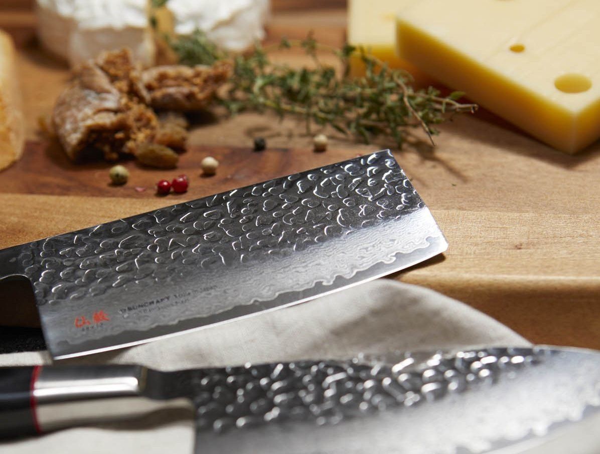 Suncraft Nóż kuchenny Suncraft SENZO CLASSIC Mini Usuba 100 mm [SZ-08] uniwersalny