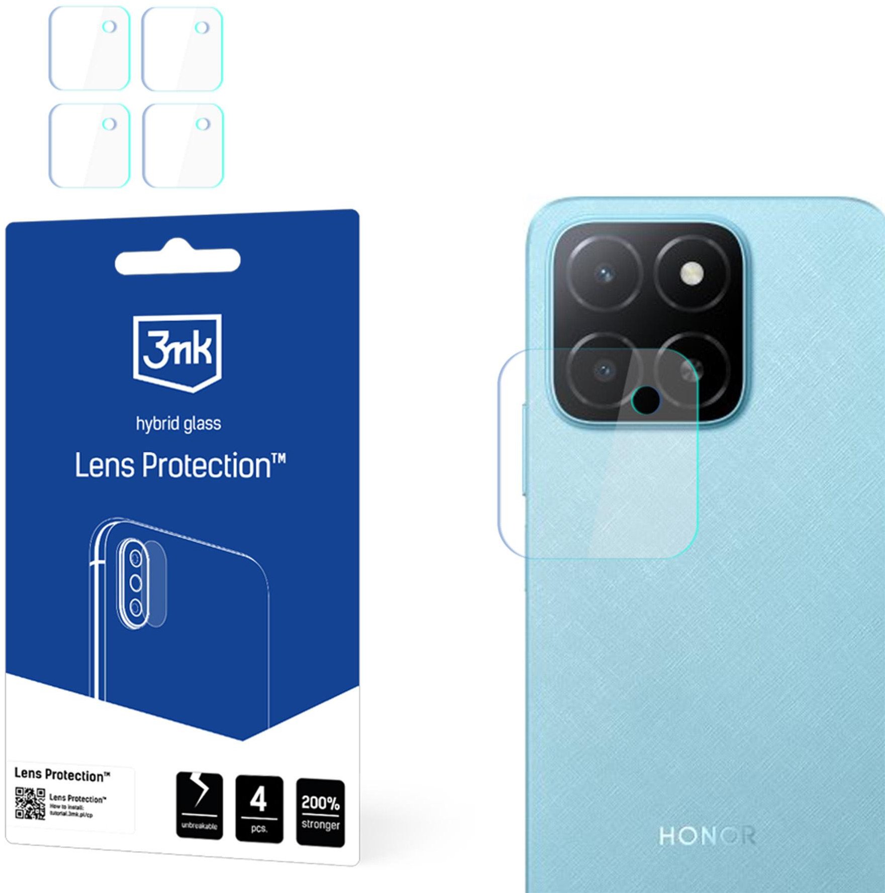 HONOR X5B PLUS / HONOR X5B - 3MK LENS PROTECTION