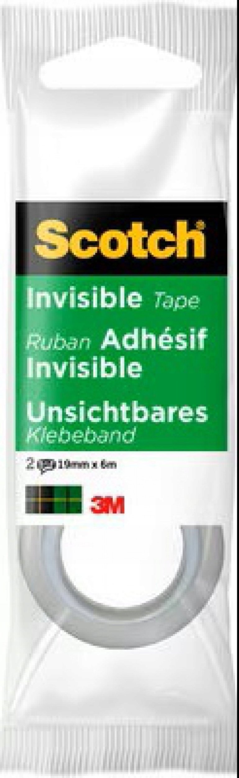 Scotch Taśma biurowa SCOTCH® Magic™ (8-1906R2), matowa, 19mmx6m, 2 rolki