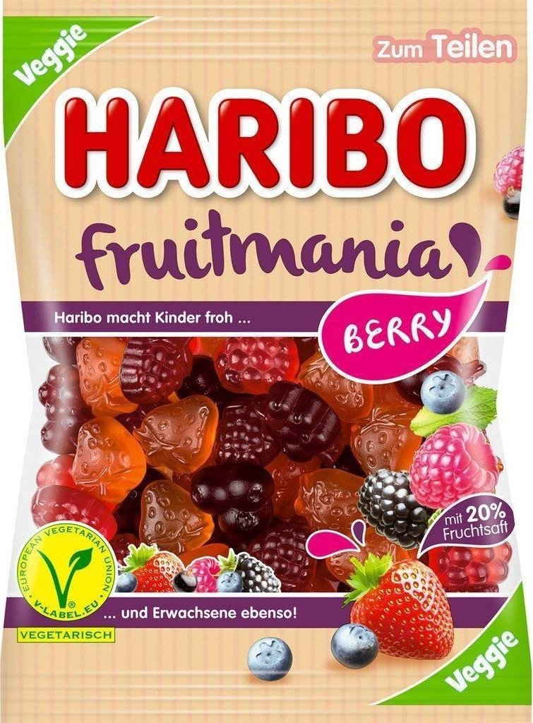 Haribo Haribo Fruitmania Berry Żelki 160 g
