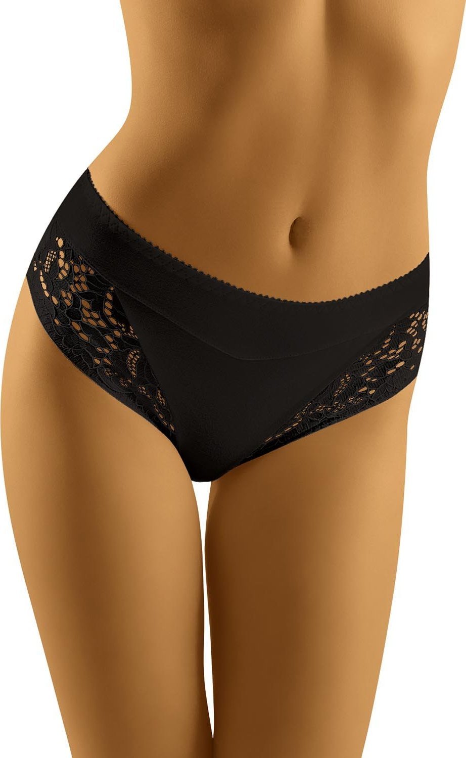 Wolbar Wol-Bar Eco-Sa czarny XL Majtki figi