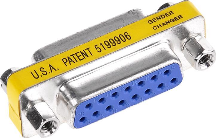 Złącze DB15 gniazdo-gniazdo