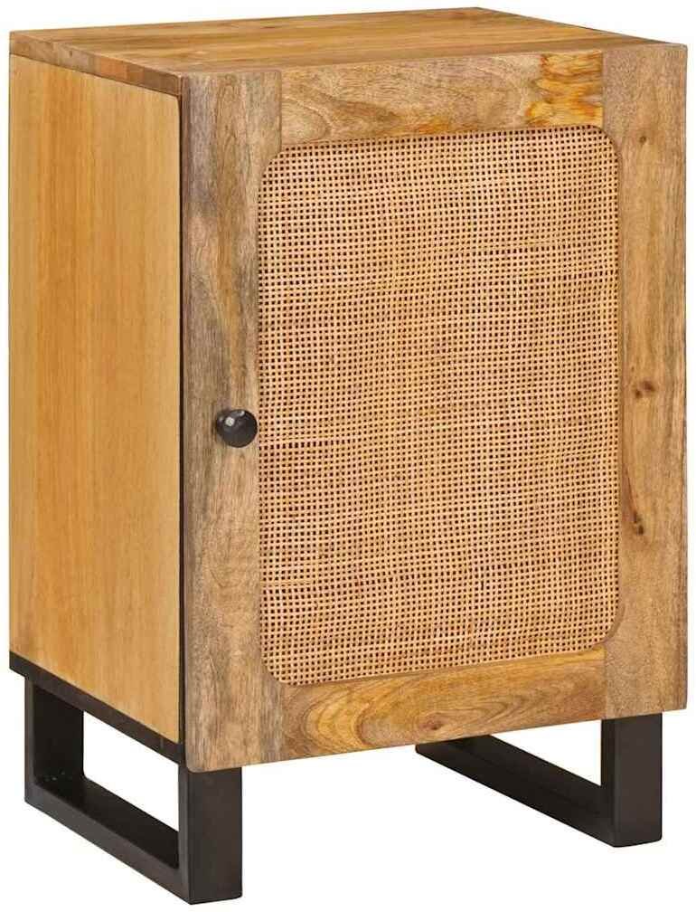 vidaXL Szafka Łazienkowa Brązowy 38 x 33 x 58 cm Drewno mango