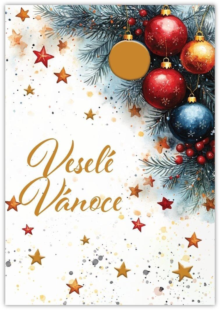 Trend Karnet Wesołych Świąt - Wesołych Świąt Cestina