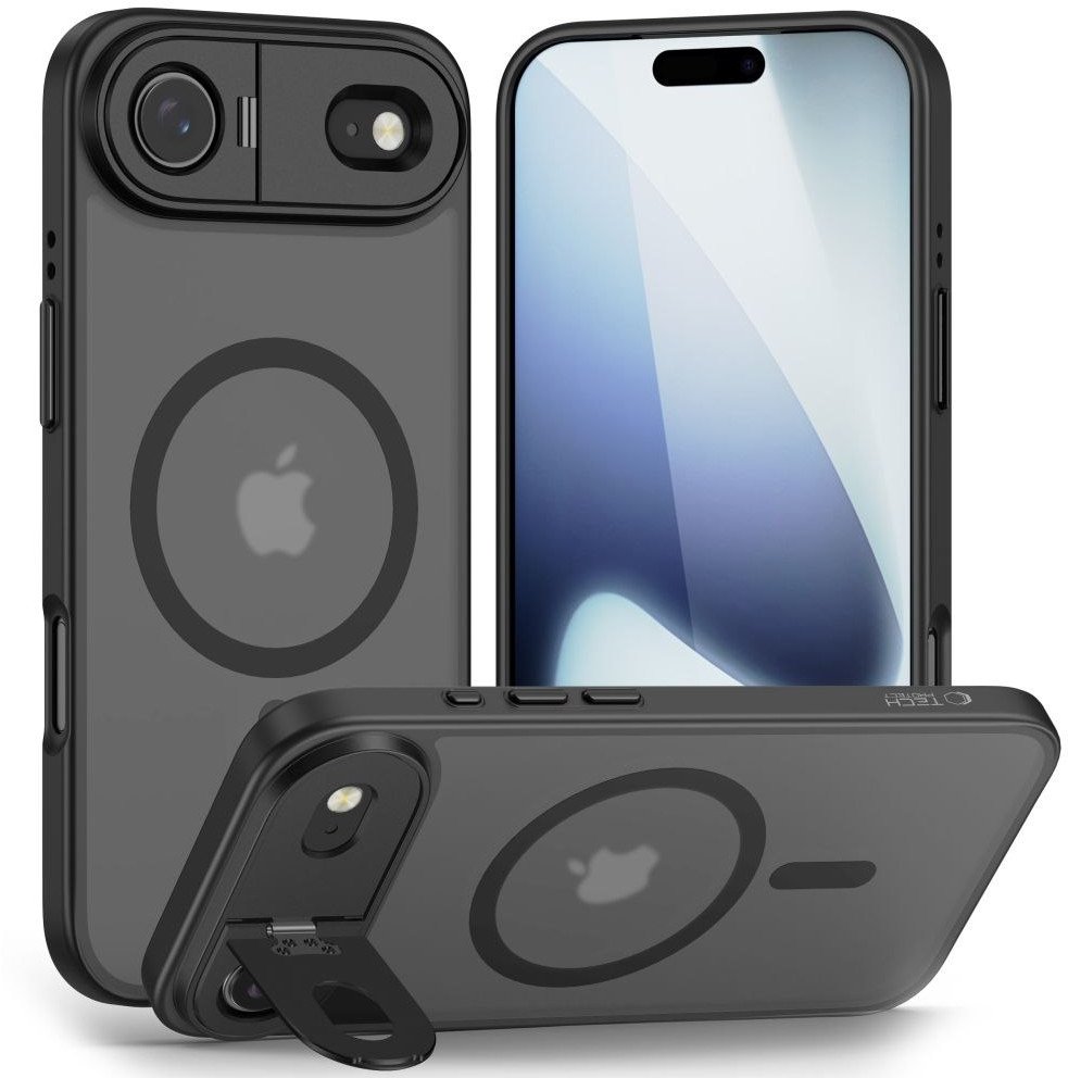 Etui Tech-Protect Magstand MagSafe do Apple iPhone 17 Air Matte Black