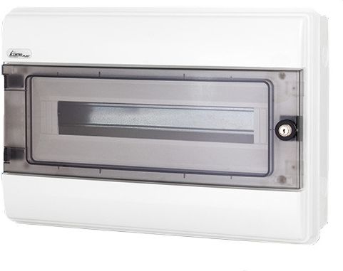 Elektro-Plast Rozdzielnica modułowa 1 x 12 podtynkowa IP65 RHp-12/Z z zamkiem (36.121)