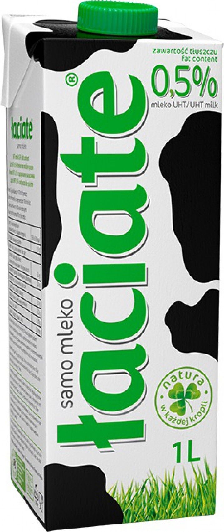 Łaciate Mleko ŁACIATE, 0,5%, 1 l