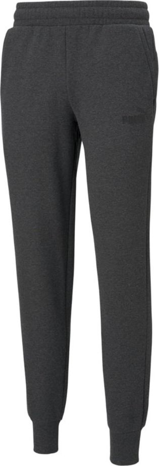 Puma Spodnie męskie Puma ESS Logo Pants FL ciemnoszare 586714 07 S