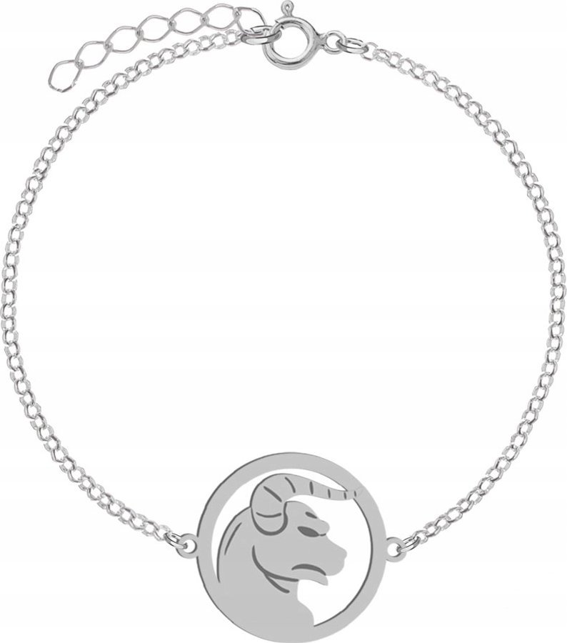 Radziszewska Jewellery Srebrna Bransoletka Znak Zodiaku BYK DEDYKACJA