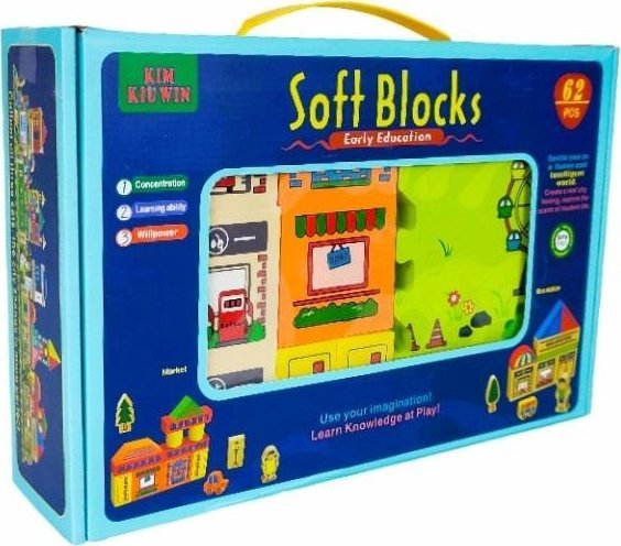 Klocki piankowe 108szt