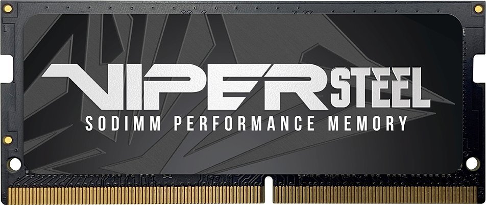 Pamięć do laptopa Patriot Viper Steel, SODIMM, DDR4, 16 GB, 3200 MHz, CL18 (PVS416G320C8S)