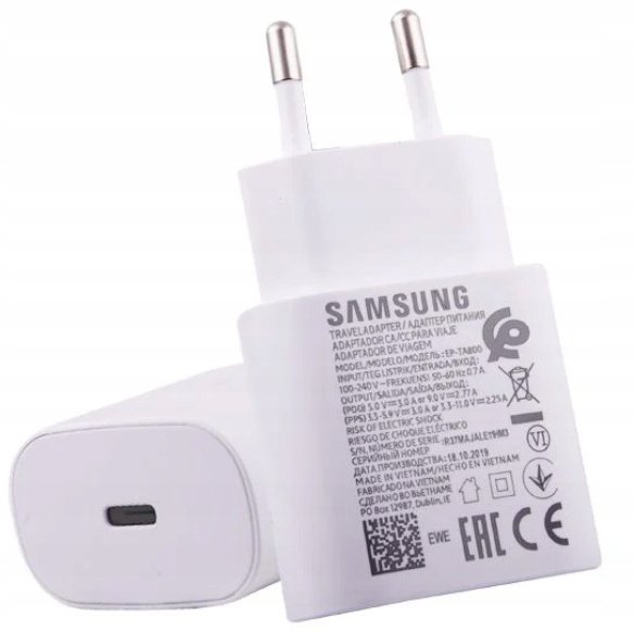 Ładowarka Samsung Szybka Ładowarka Sieciowa 25W Adapter Quick Charge USB-C USB TYP C one size
