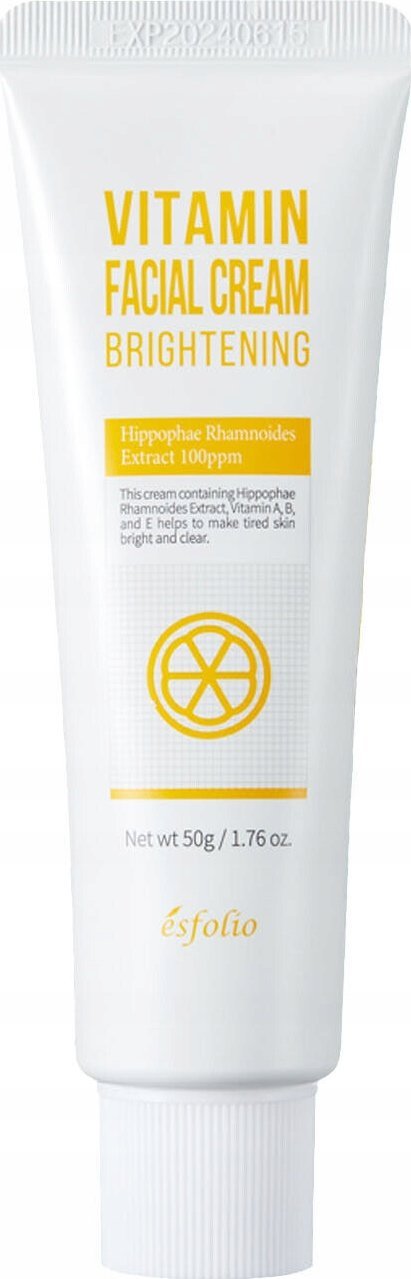 Esfolio Odżywczy krem do twarzy z witaminą C , 50ml