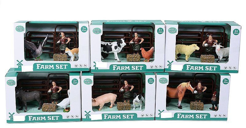 Zestaw zwierząt 561229 mix cena za 1 szt