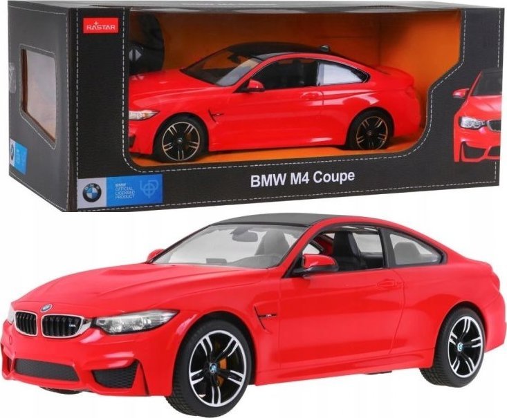 Ramiz Autko R/C BMW M4 Coupe Czerwony 1:14 RASTAR