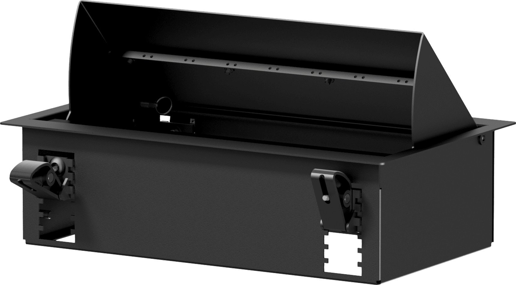 Caymon CAYMON CASY028/B CASY In-table mount box - 8 space Black version - RAL9004
