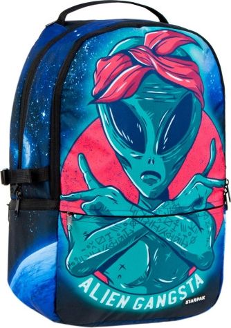 Starpak Plecak szkolny Alien Gangsta niebieski (446578)