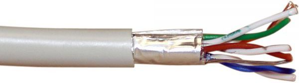 InLine Patchcabel F/UTP, Cat.5e, AWG26, CCA, PVC, 100m (72198)