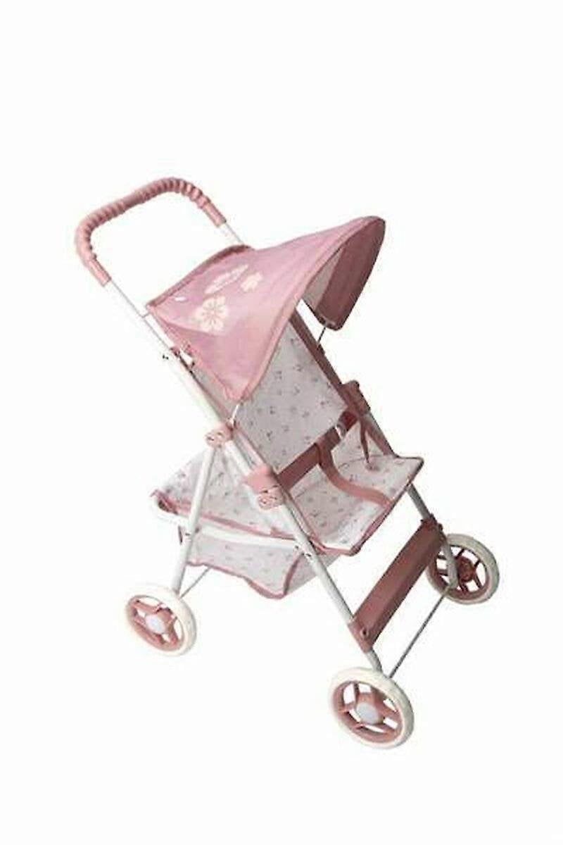 Lorelli Arias składany wózek sportowy dla lalek ze daszkiem różowy dla dzieci