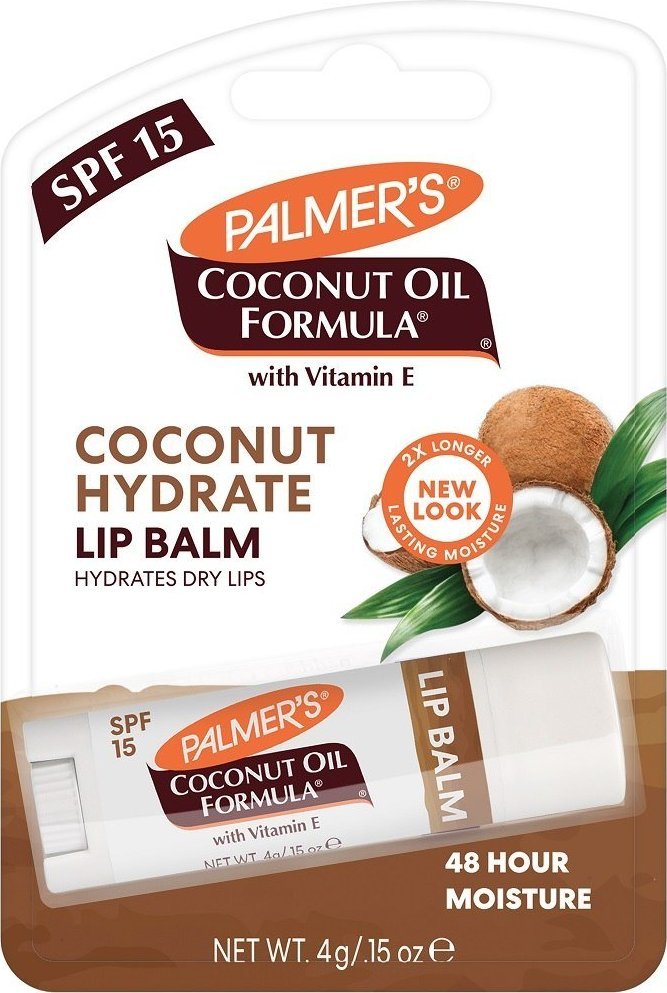Palmer`s Coconut Oil Formula Lip Balm SPF15 pielęgnacyjny balsam do ust z olejkiem kokosowym 4g