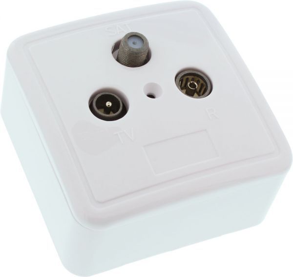 InLine gniazdo antenowe ekranowane AP / UP, zestaw - 69983