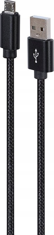 Kabel USB Gembird USB-A - microUSB 1.8 m Czarny (CCDB-mUSB2B-AMBM-6)