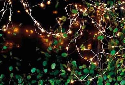 Sirius Home Knirke, Light decoration chain, Green, Transparent, Ambience, Green, 200 lamp(s), LED