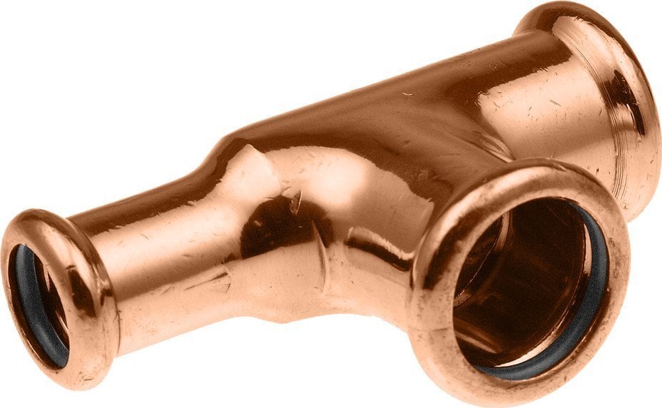 Trójnik redukcyjny Copper - 18/15/18 (S)KAN-THERM