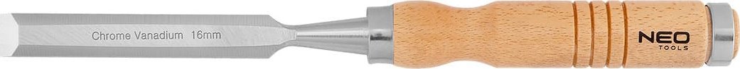 Neo Dłuto 16 mm, CRV, uchwyt drewniany