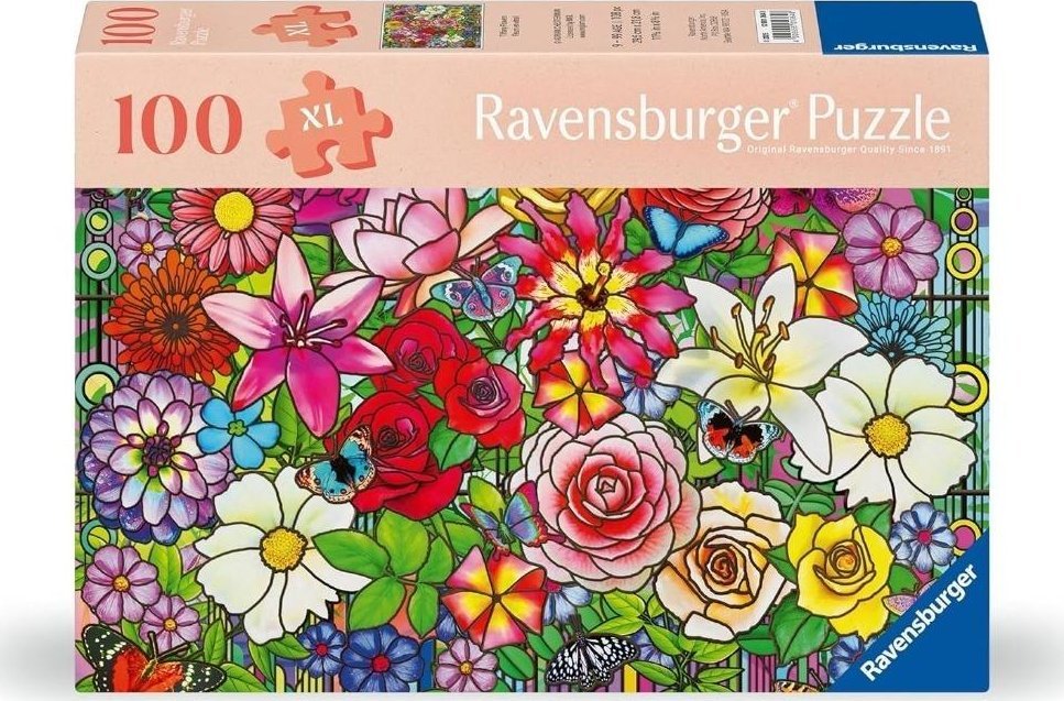 Ravensburger Puzzle XL Kwiaty 100 elementów